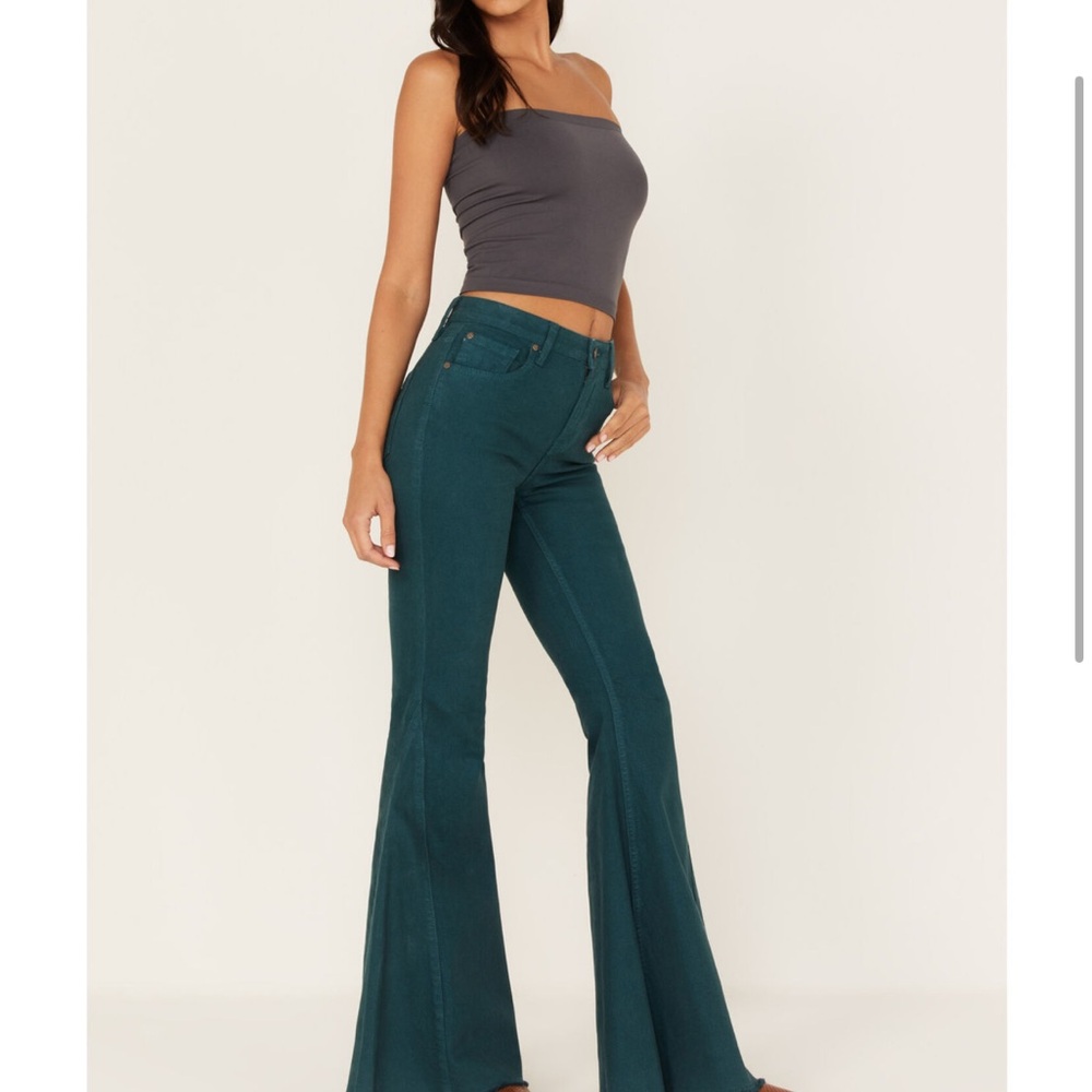 Flared corduroy jeans- Brand New